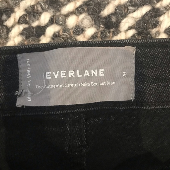 Everlane Authentic Stretch Skinny Bootcut Jeans - Picture 3 of 3